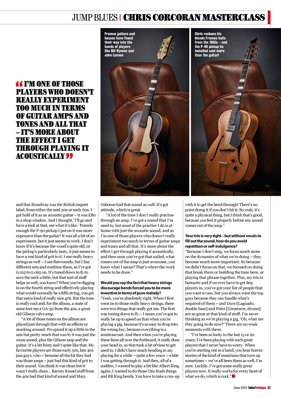 Guitar Techniques Preview Pages