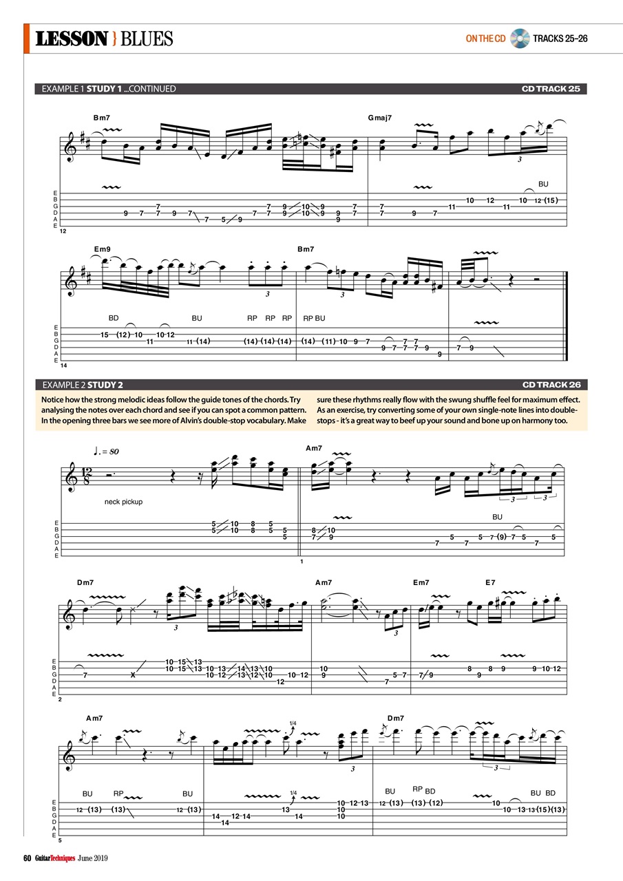 Guitar Techniques Preview Pages
