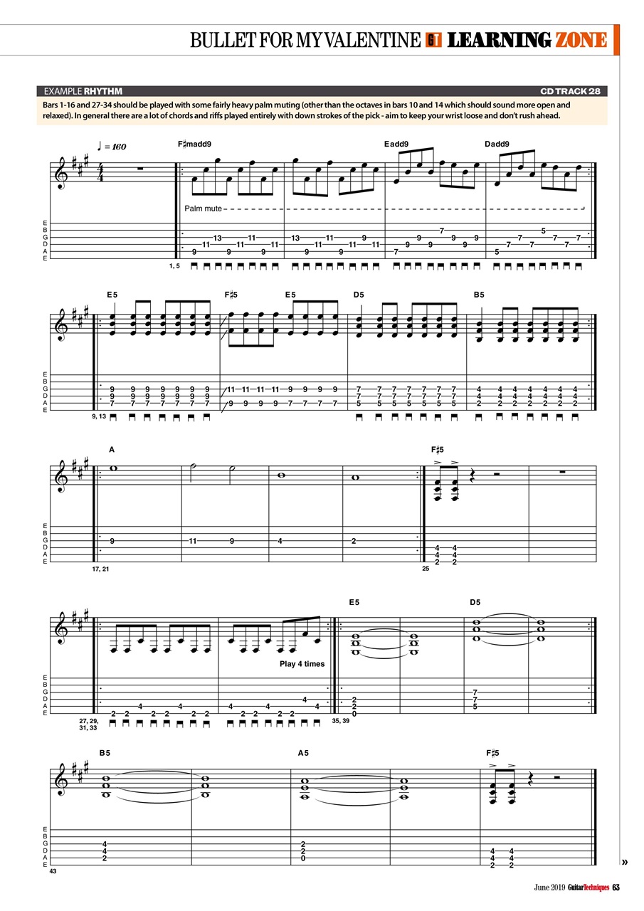 Guitar Techniques Preview Pages