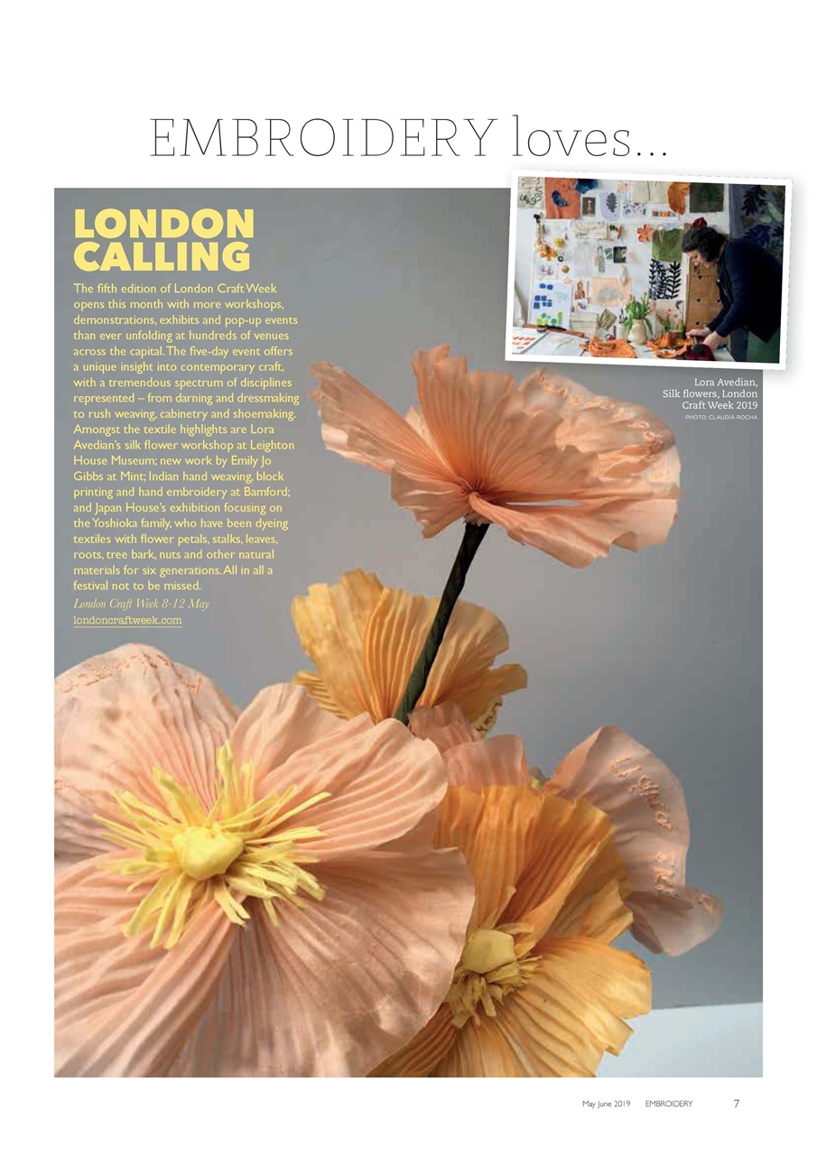 Embroidery Magazine Preview Pages