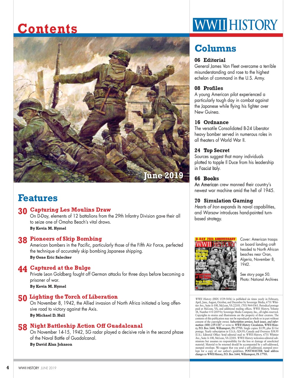 WW2 History Magazine Preview Pages