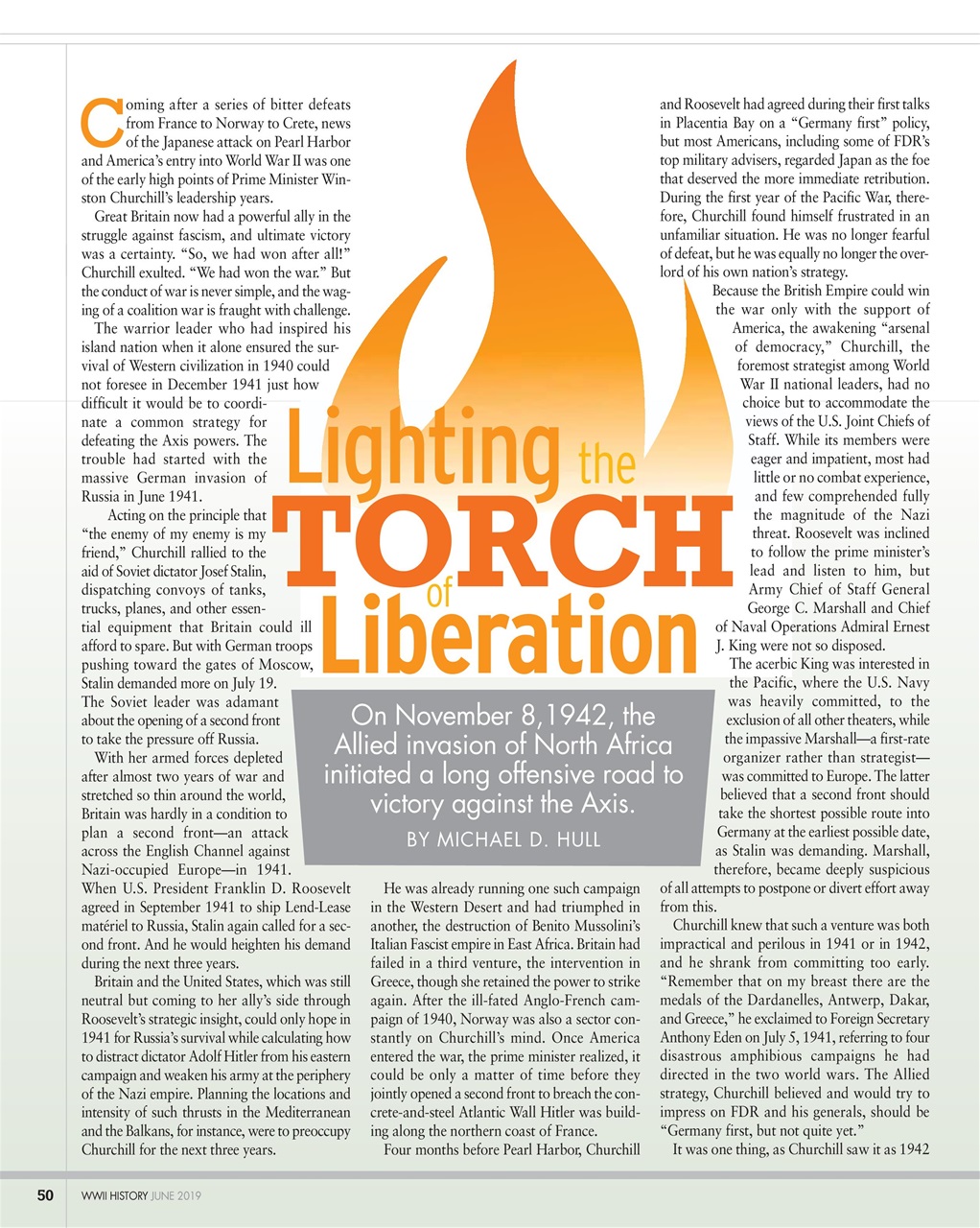 WW2 History Magazine Preview Pages
