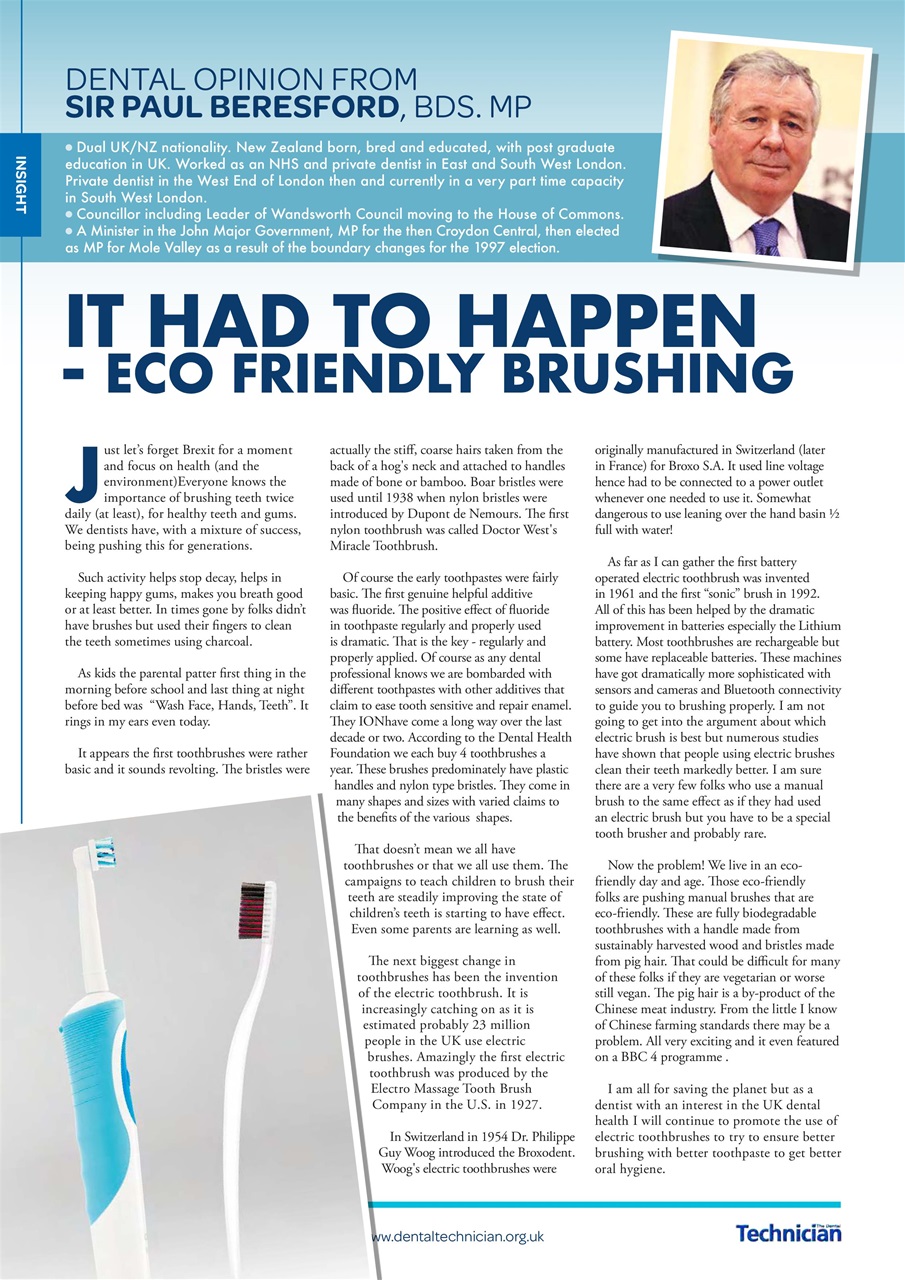 The Dental Technician Magazine Preview Pages