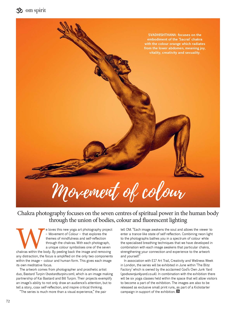 OM Yoga Magazine Preview Pages