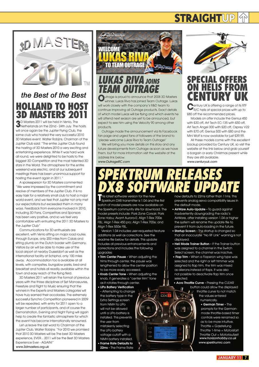 Radio Control Rotor World Preview Pages