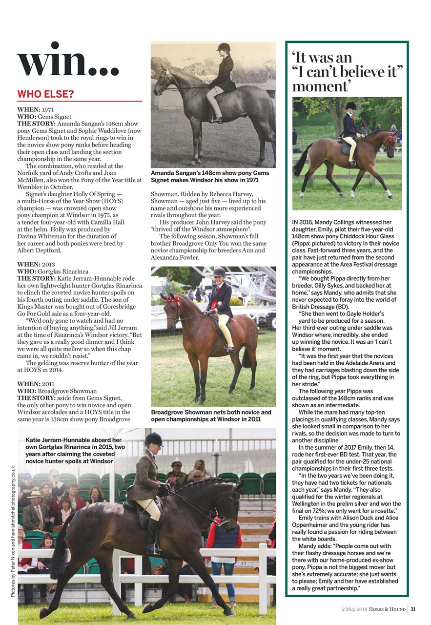 Horse & Hound Preview Pages