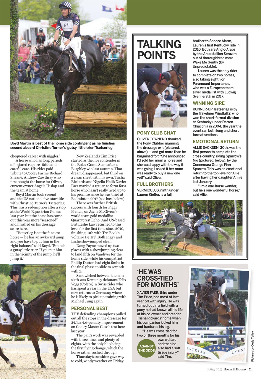 Horse & Hound Preview Pages
