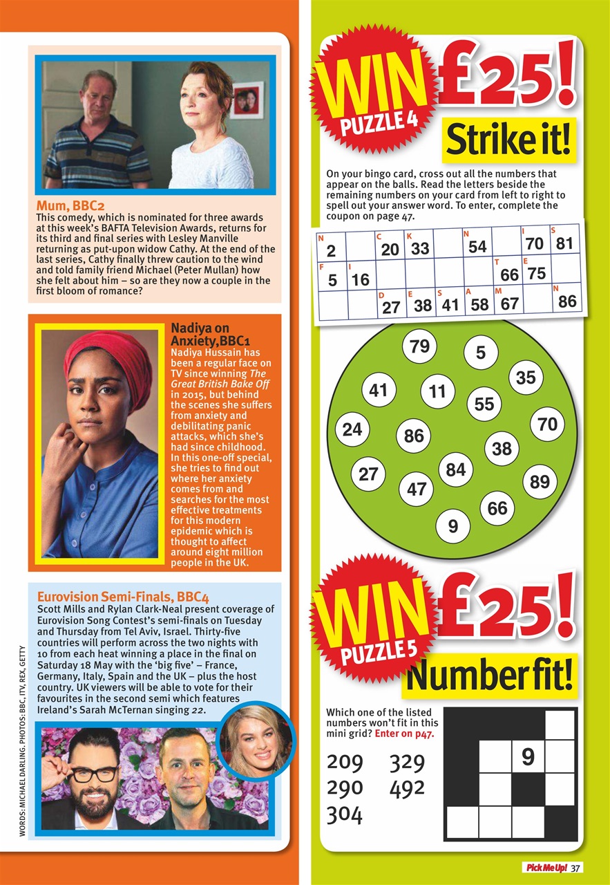 Pick Me Up Preview Pages