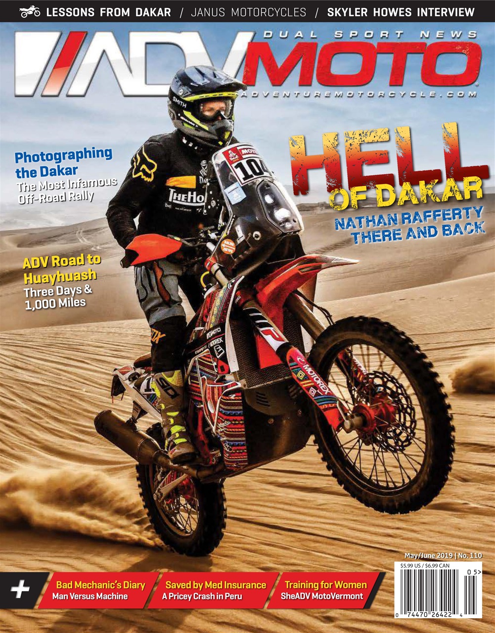 Adventure Motorcycle Preview Pages