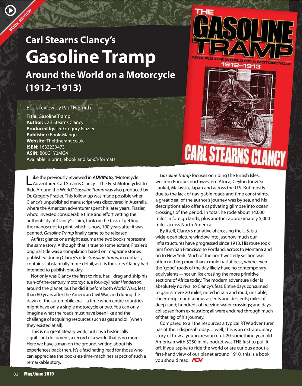 Adventure Motorcycle Preview Pages