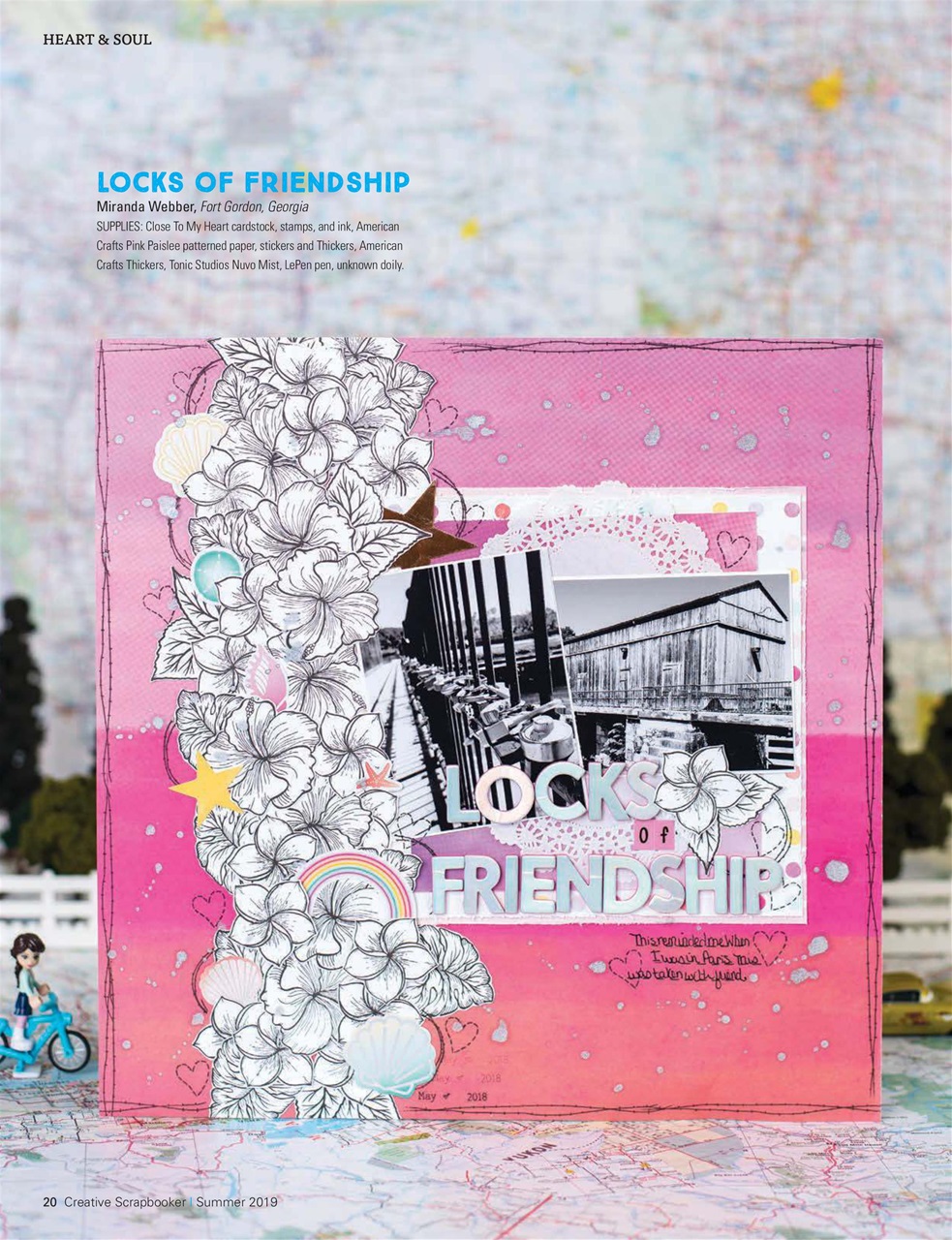 Creative Scrapbooker Preview Pages