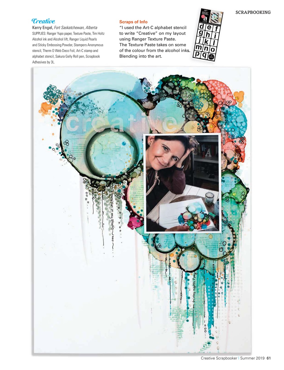 Creative Scrapbooker Preview Pages
