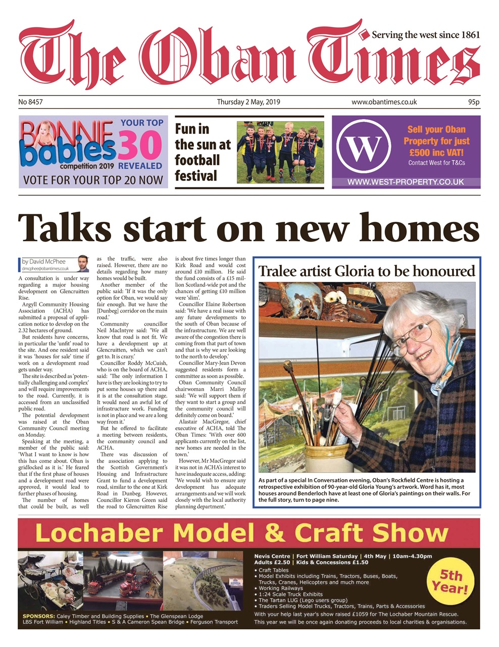 The Oban Times & Lochaber Times Preview Pages