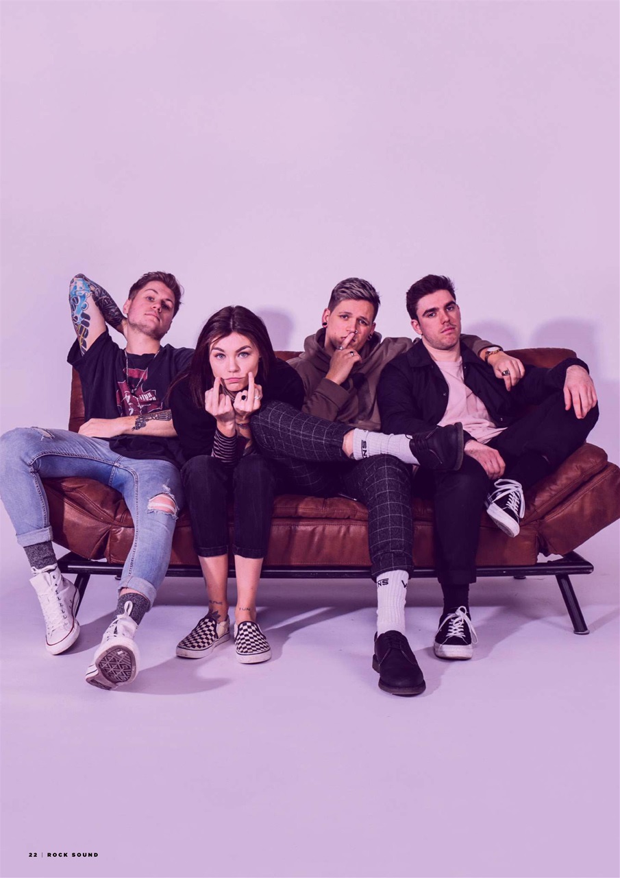 Rock Sound Magazine Preview Pages