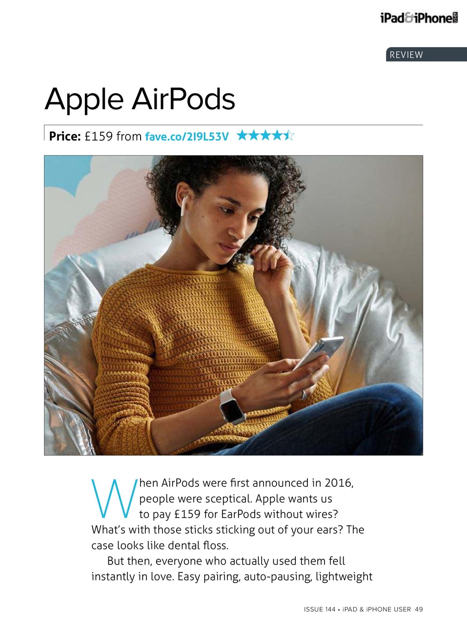 iPad and iPhone User Preview Pages