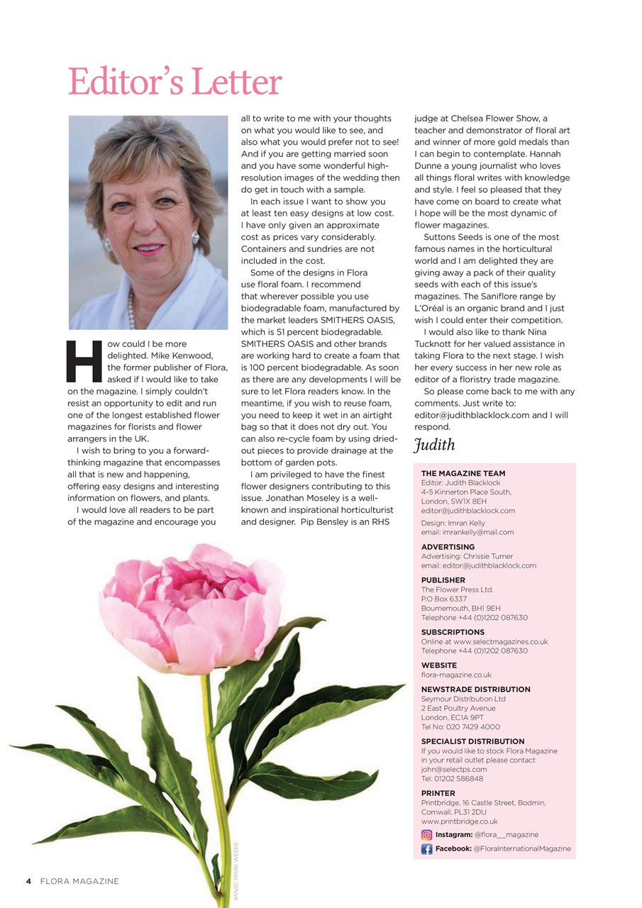 Flora International Preview Pages