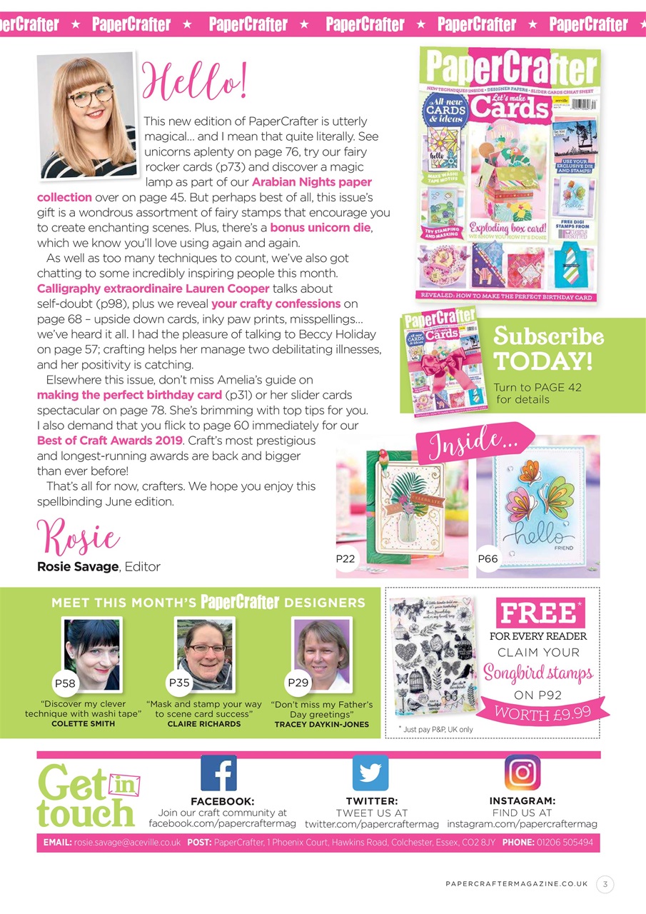 PaperCrafter Preview Pages