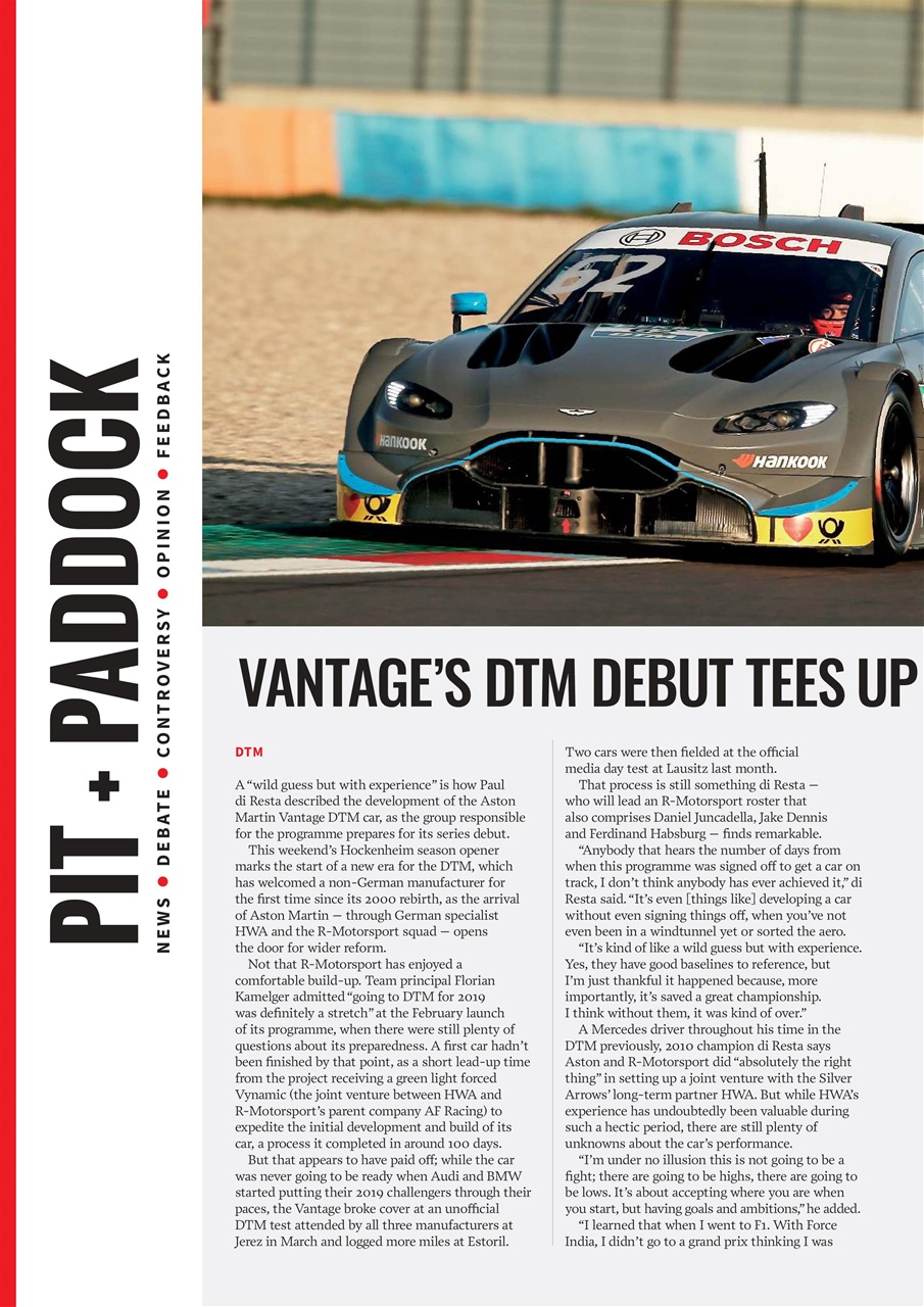 Autosport Preview Pages