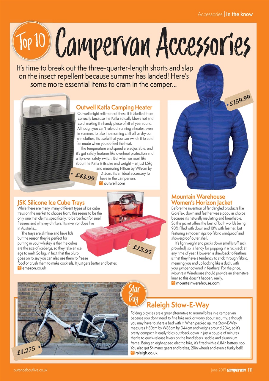 Campervan Preview Pages