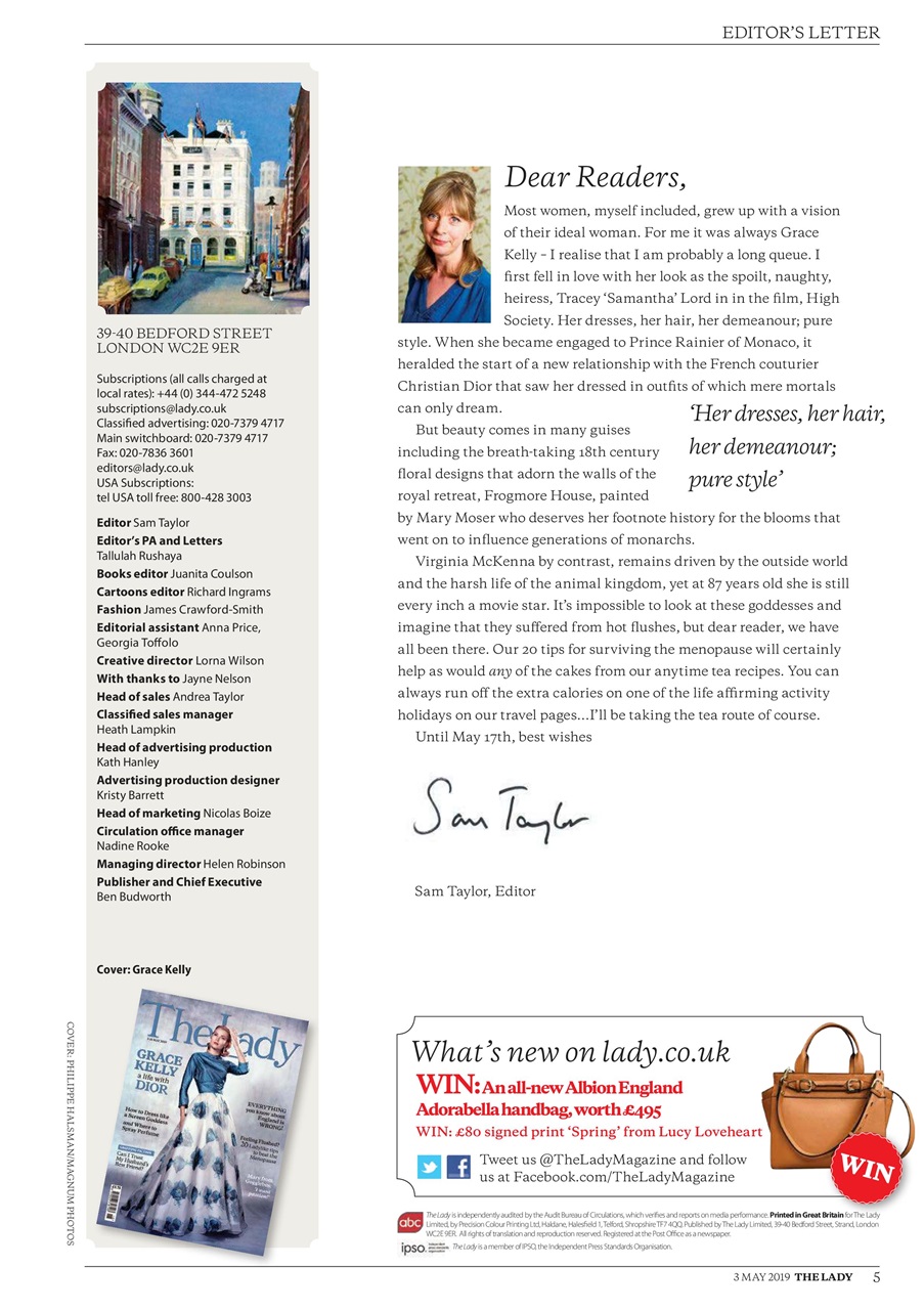 The Lady Preview Pages