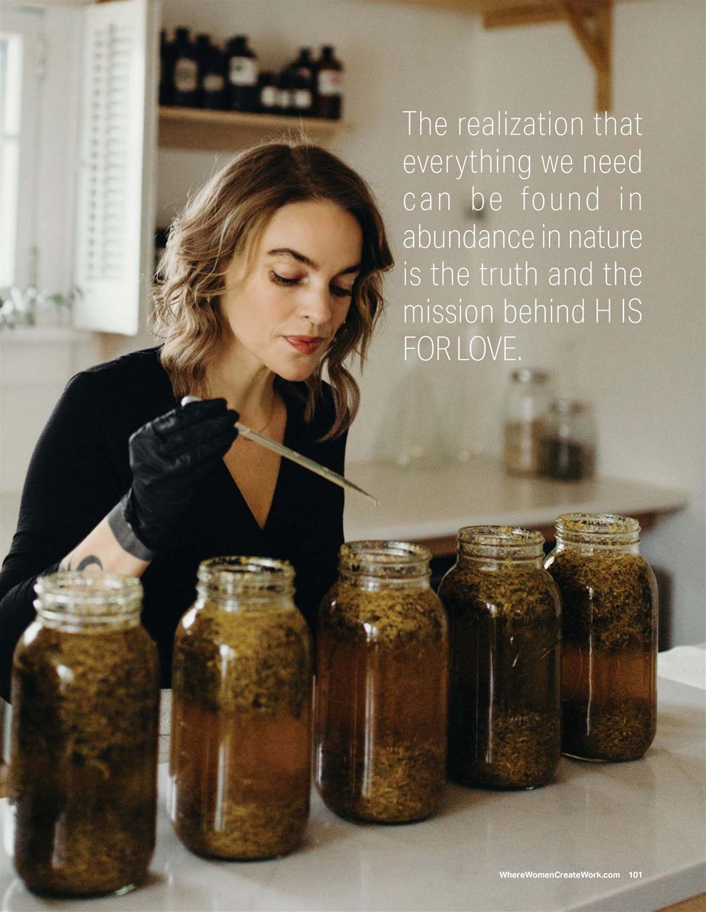 Where Women Create Work Preview Pages