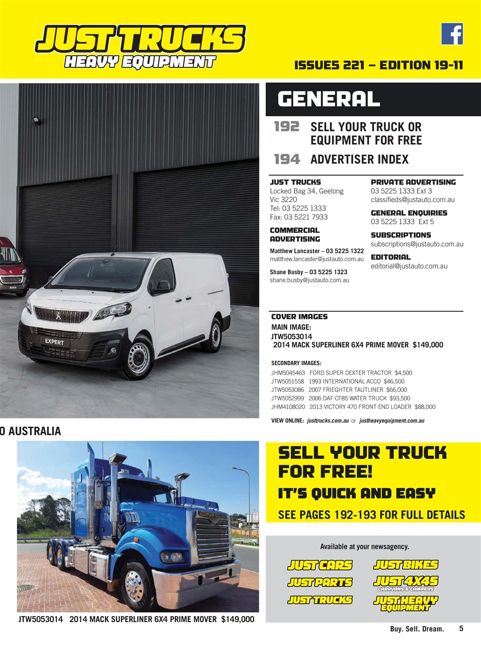 JUST TRUCKS Preview Pages