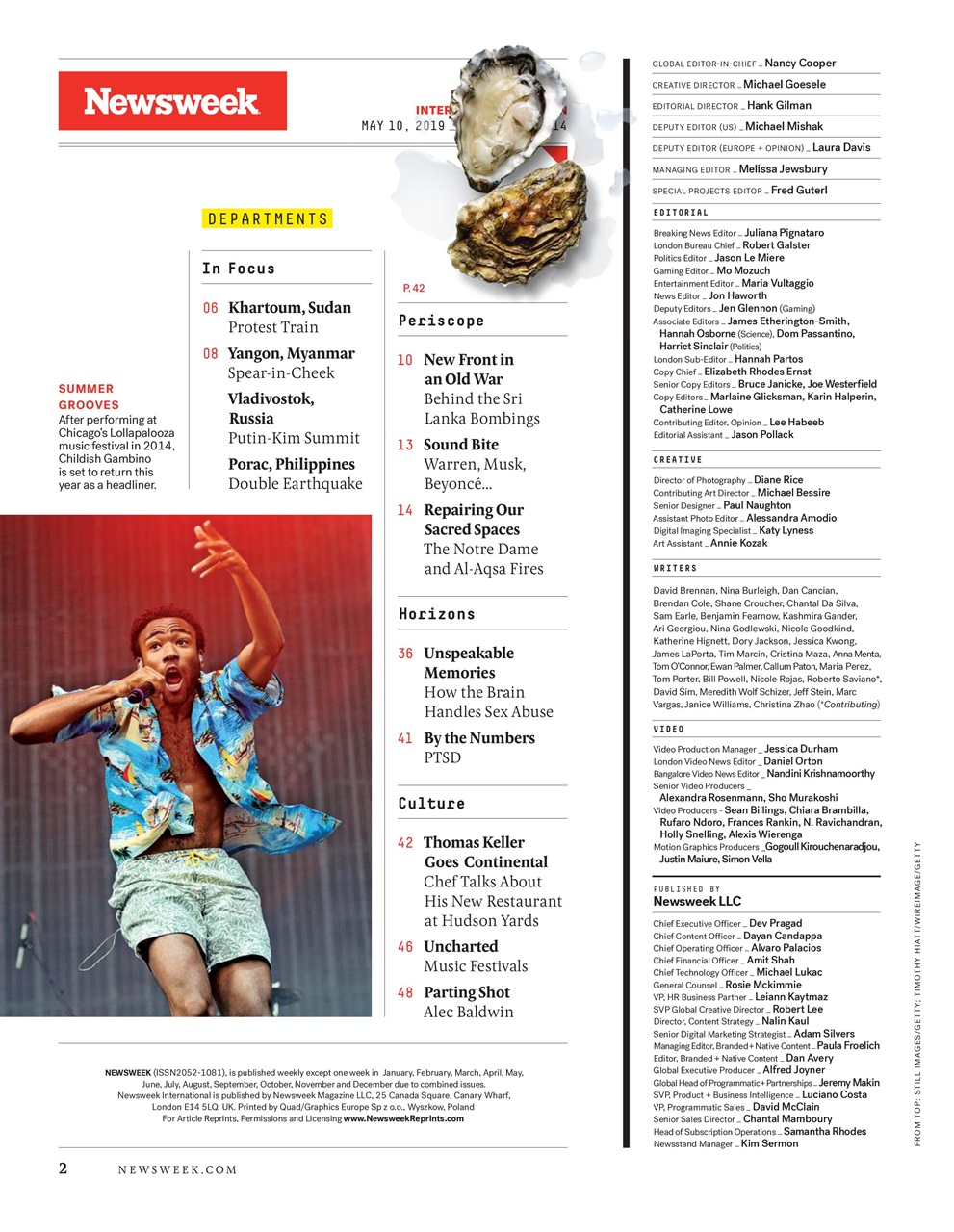 Newsweek International Preview Pages