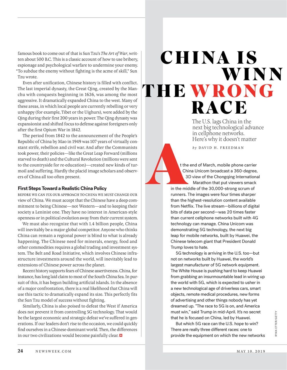 Newsweek International Preview Pages