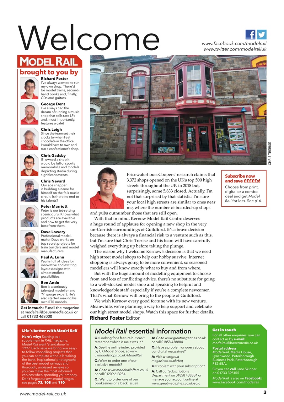 Model Rail Preview Pages