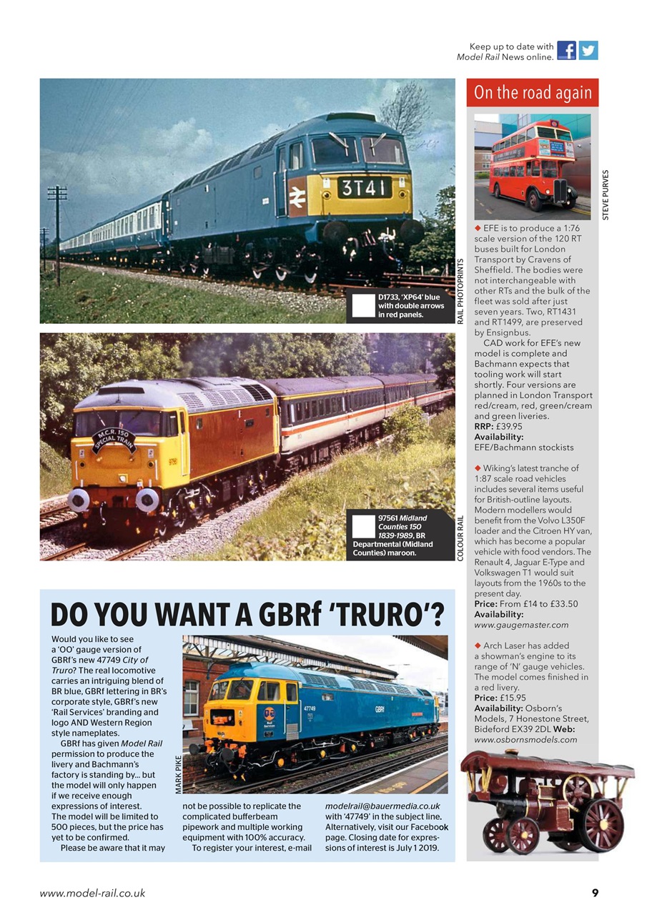 Model Rail Preview Pages