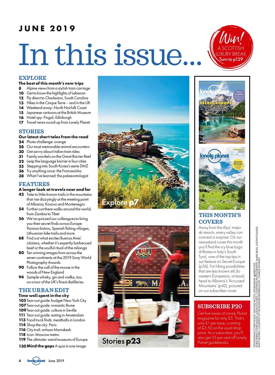 Lonely Planet Preview Pages