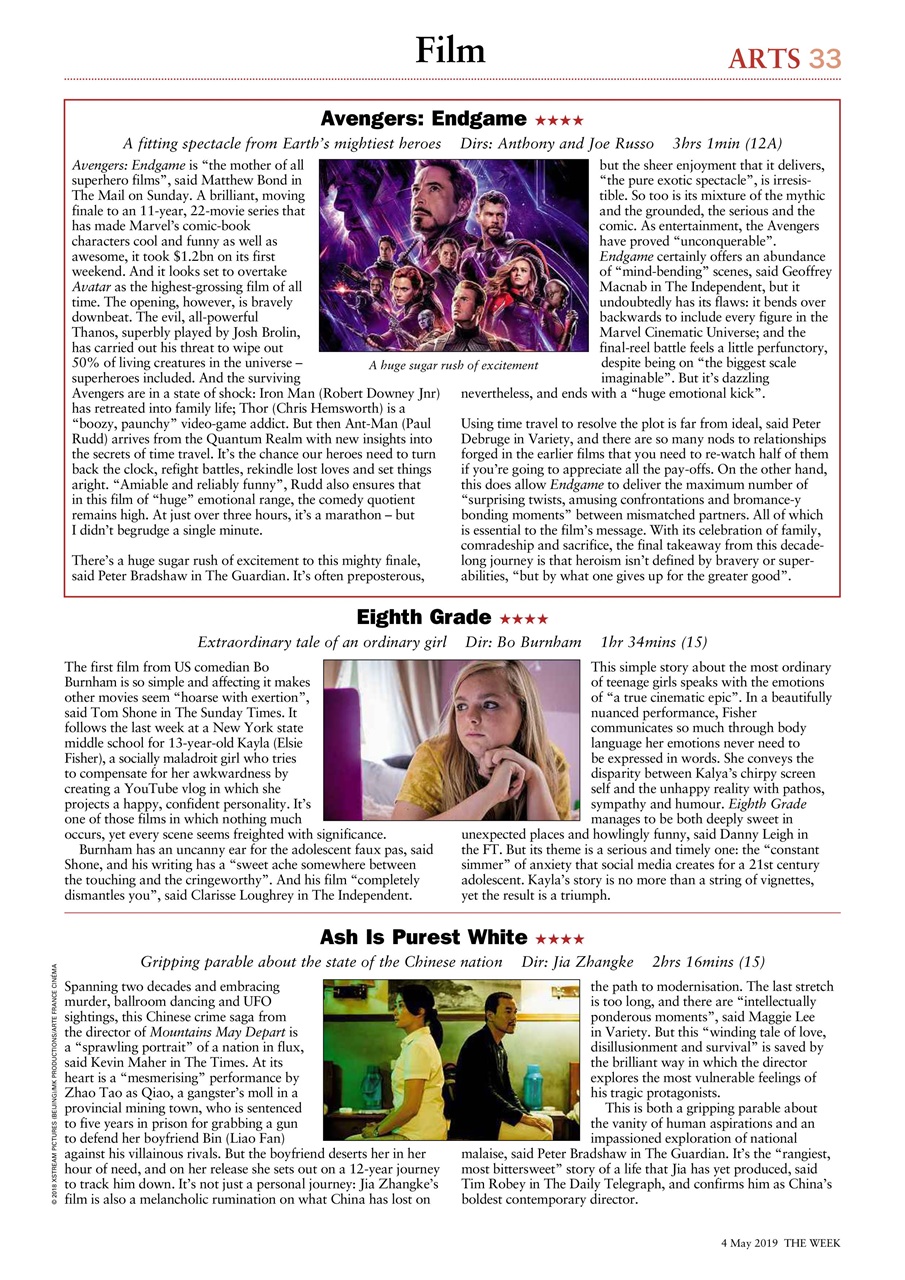 The Week Preview Pages