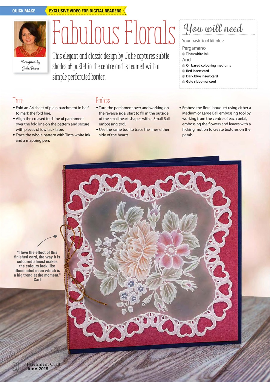 Parchment Craft Preview Pages