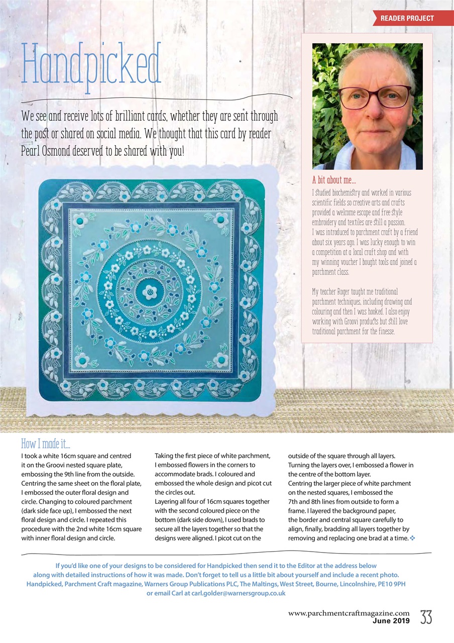 Parchment Craft Preview Pages