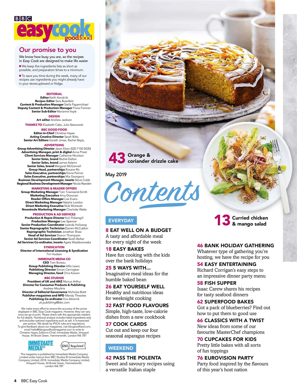 Easy Cook Magazine Preview Pages