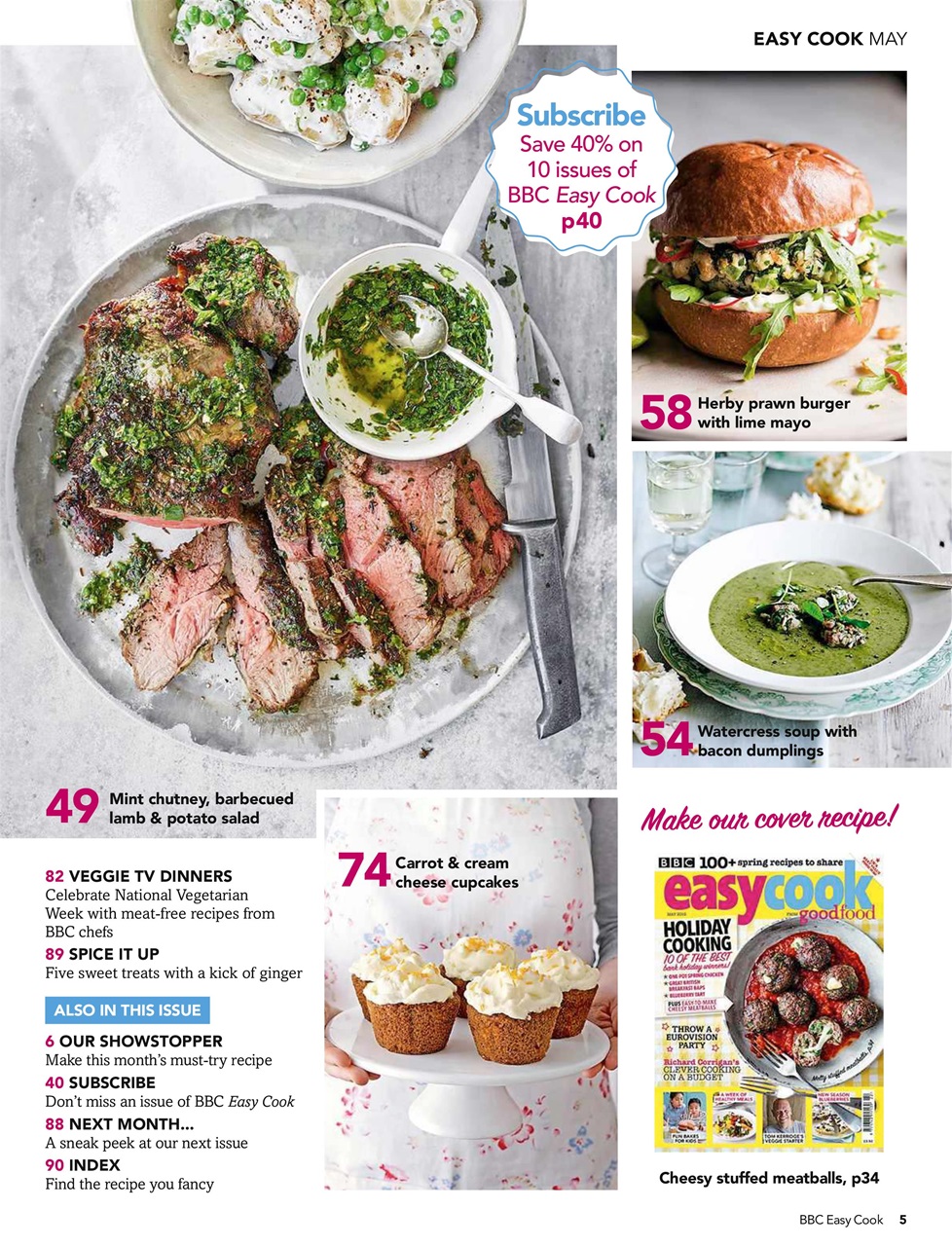 Easy Cook Magazine Preview Pages