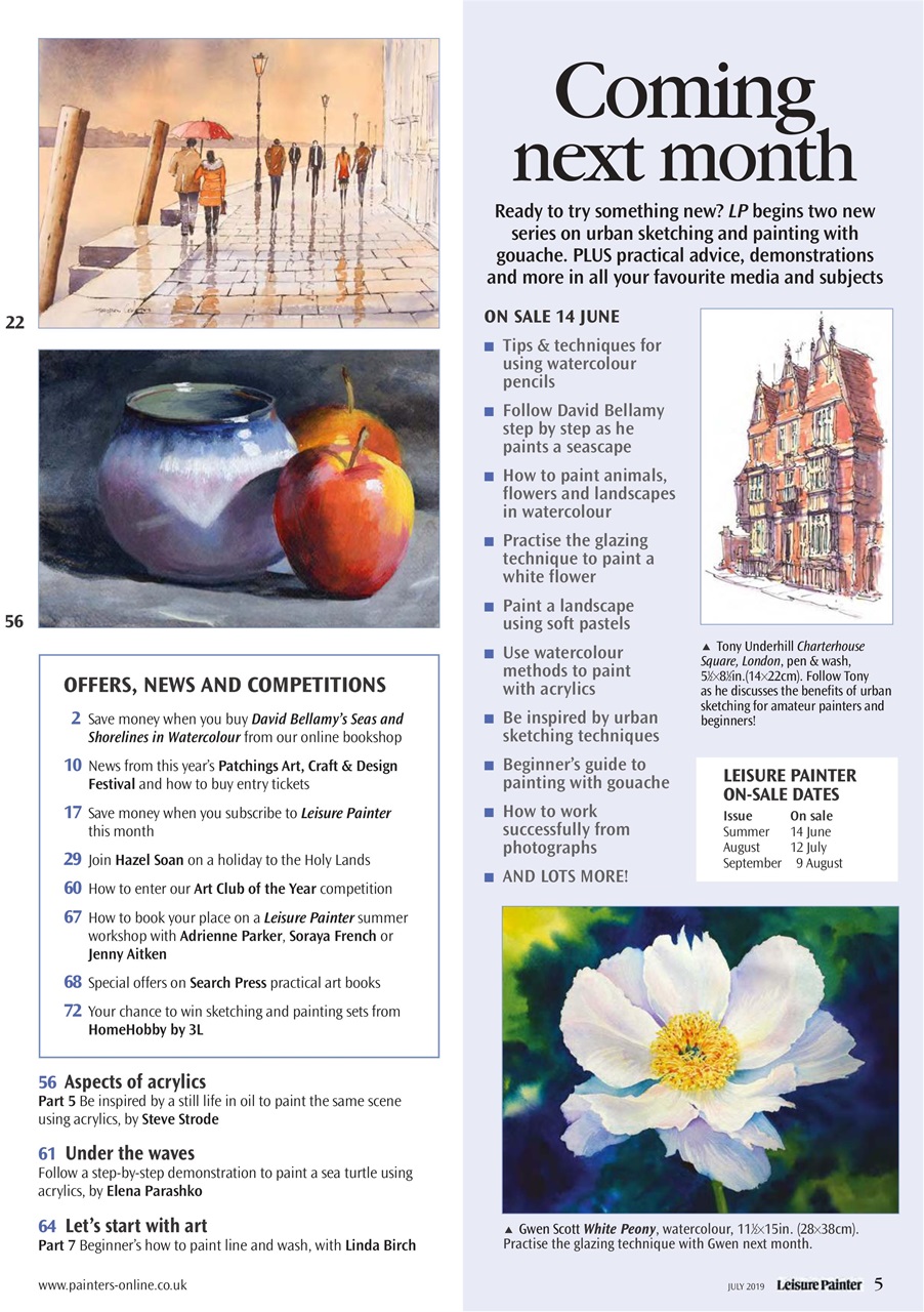 Leisure Painter & The Artist Preview Pages