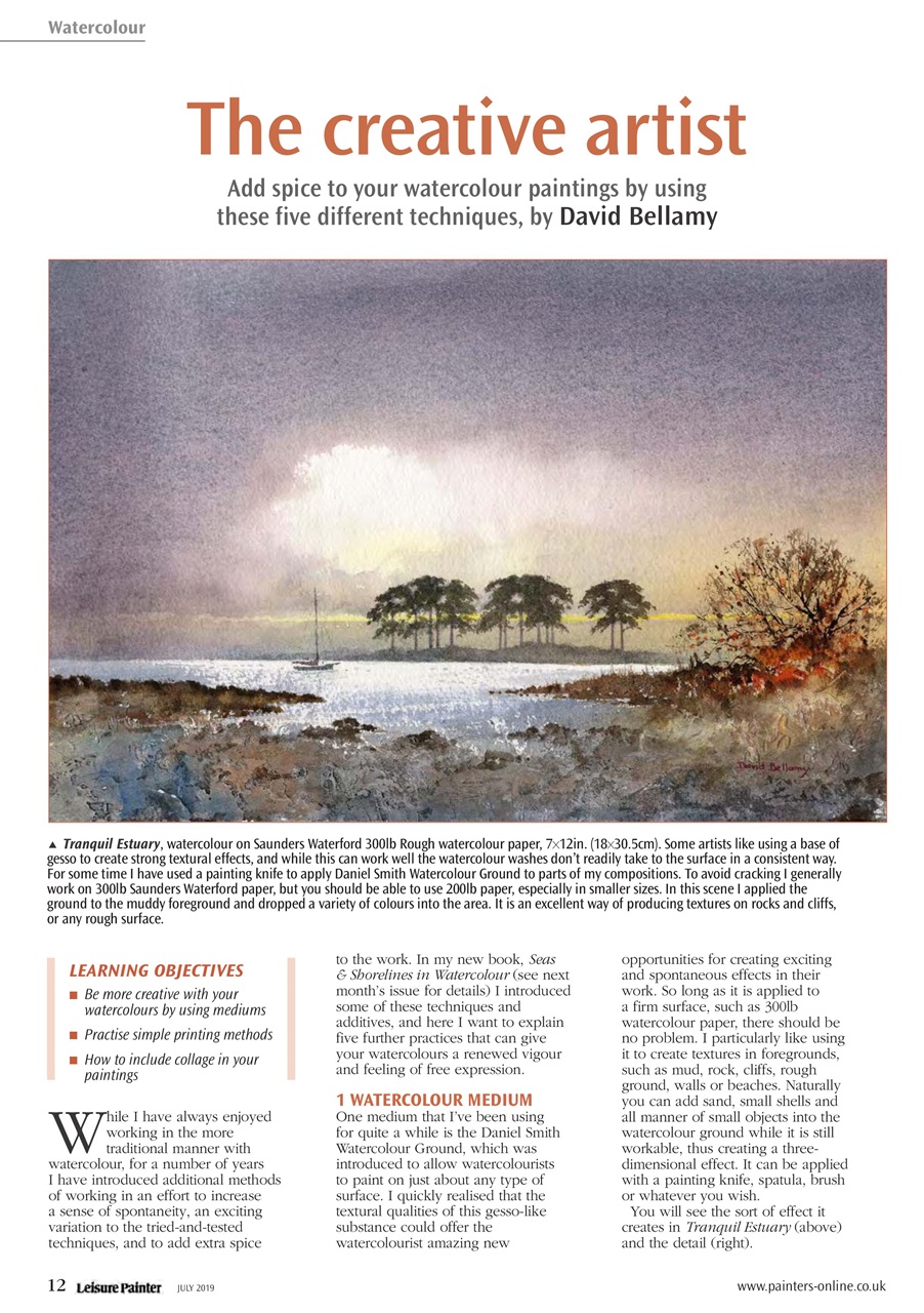 Leisure Painter & The Artist Preview Pages