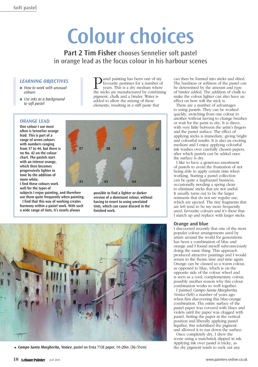 Leisure Painter & The Artist Preview Pages