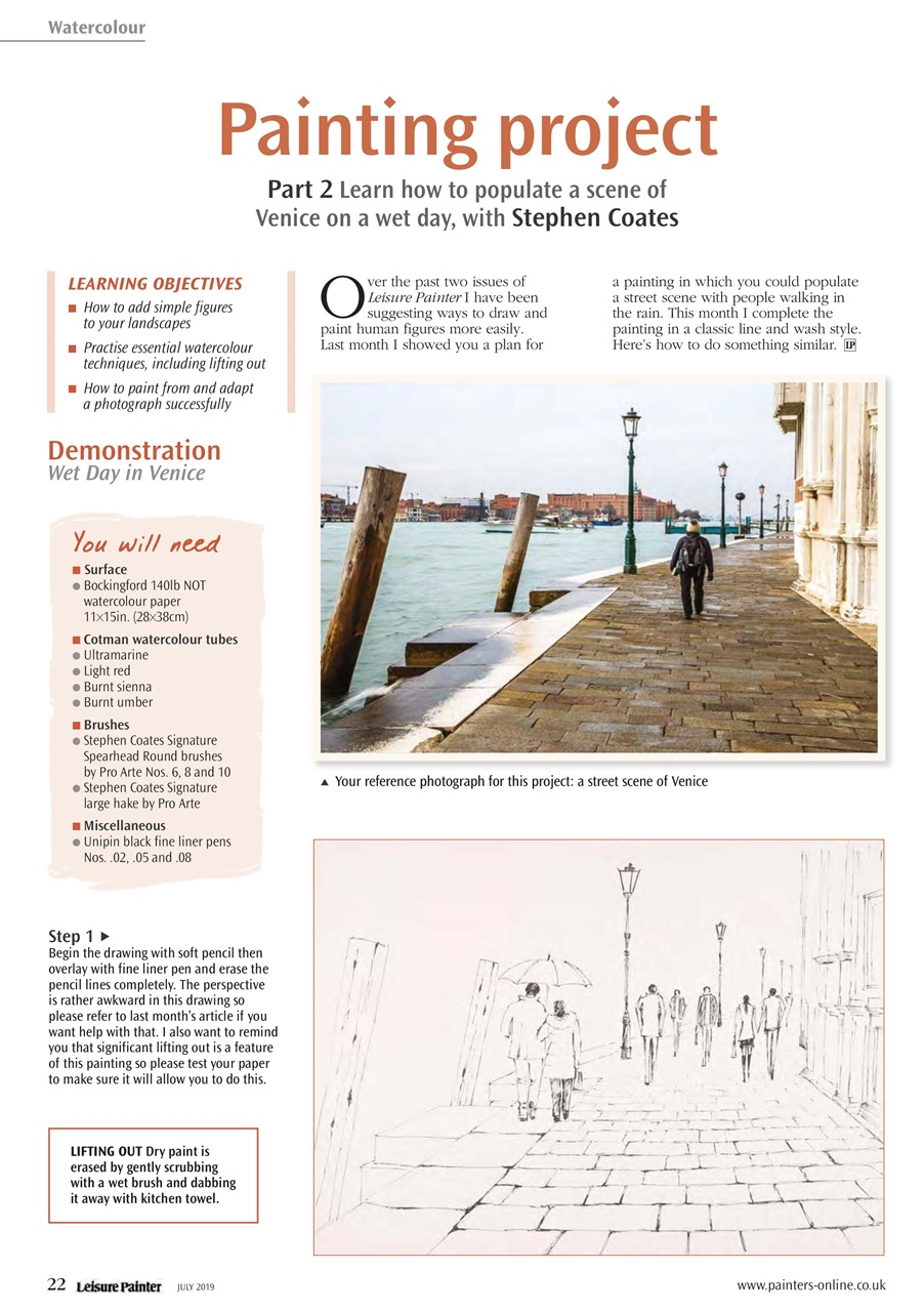 Leisure Painter & The Artist Preview Pages