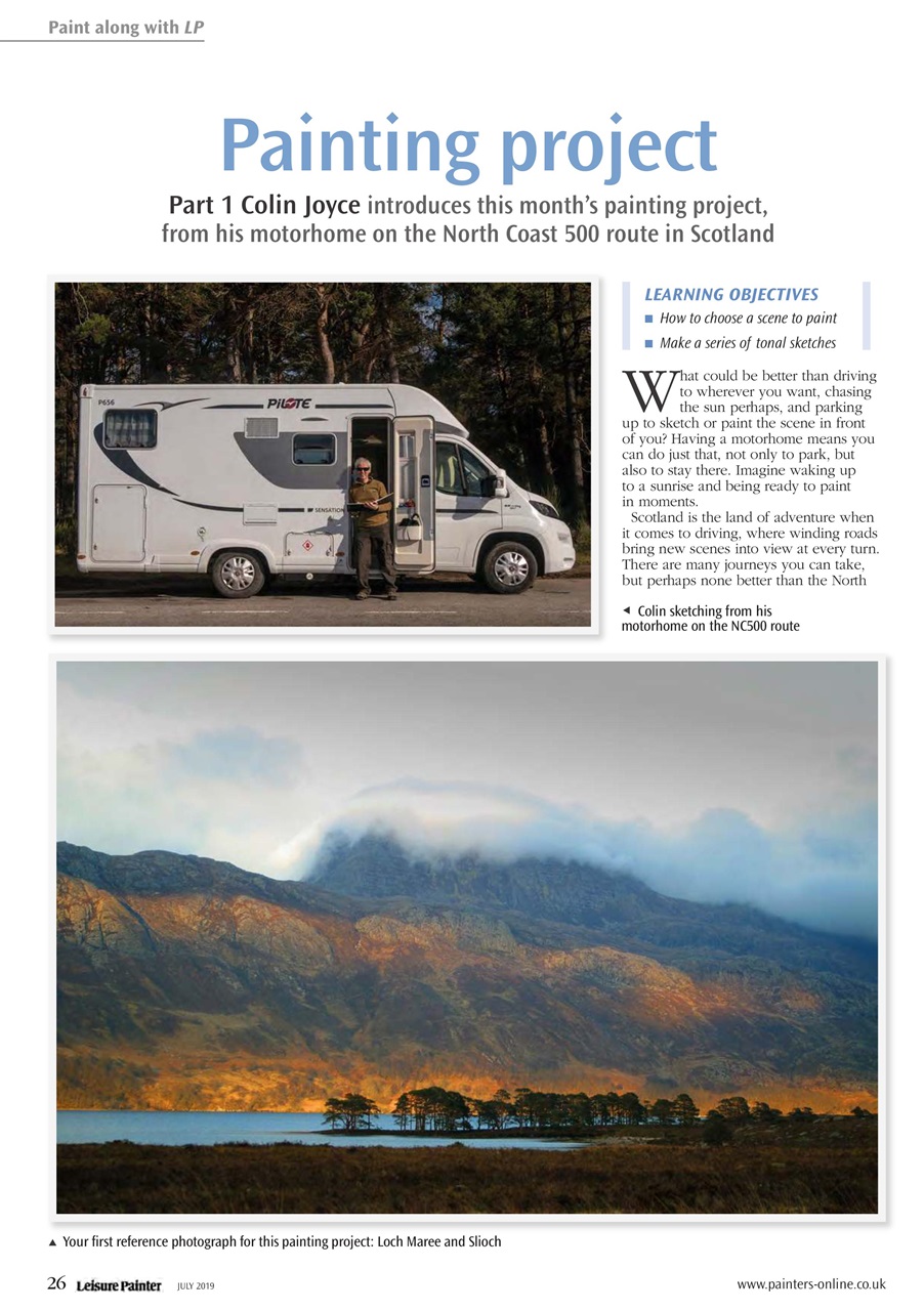 Leisure Painter & The Artist Preview Pages