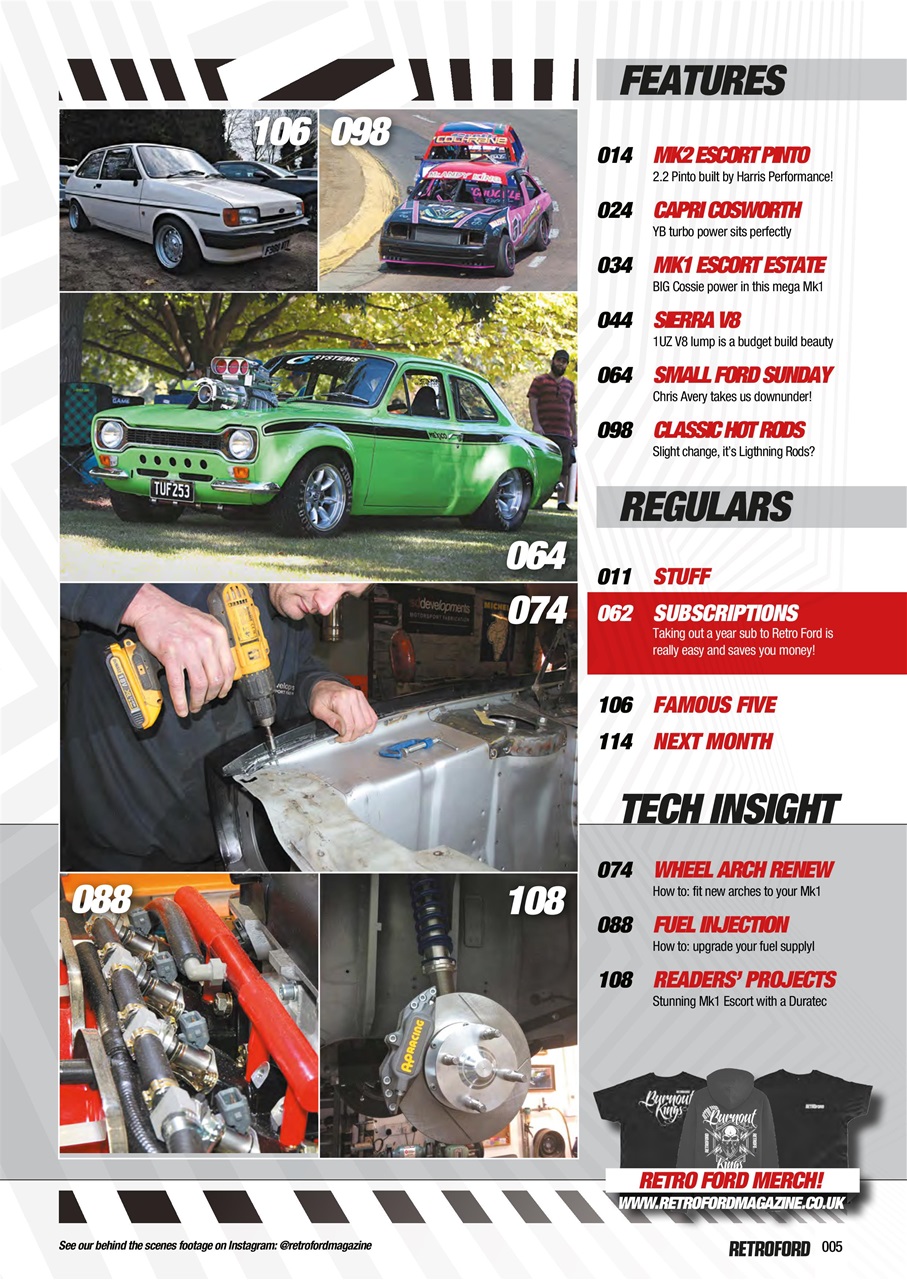 Retro Ford Preview Pages