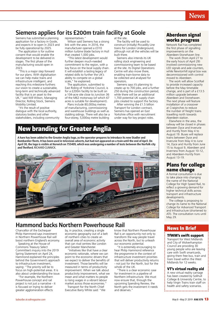 Rail Preview Pages
