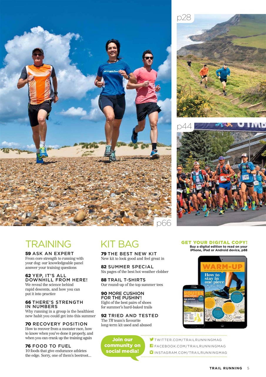 Trail Running Preview Pages