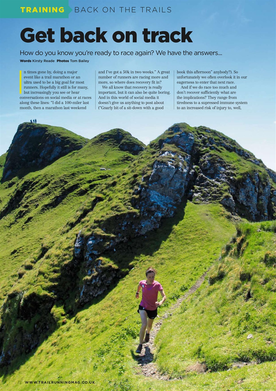 Trail Running Preview Pages