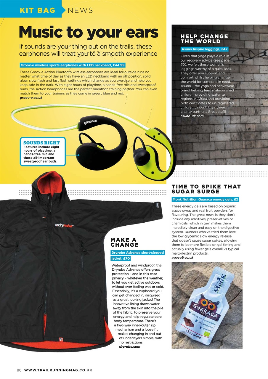 Trail Running Preview Pages