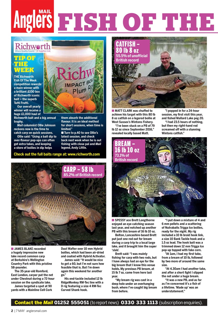 Anglers Mail Preview Pages