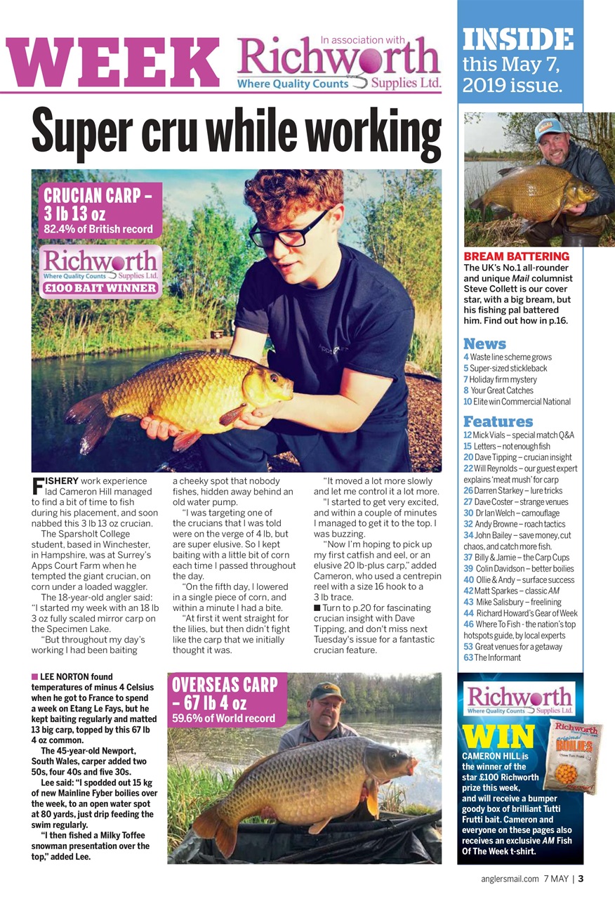 Anglers Mail Preview Pages