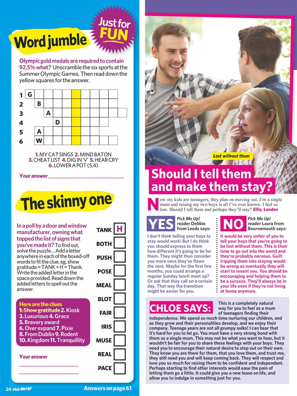 Pick Me Up! Special Preview Pages