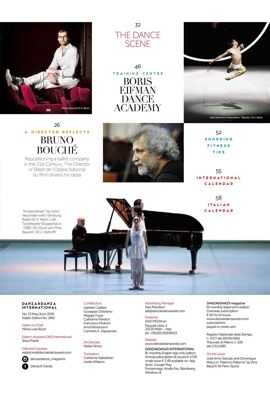 DANZA&DANZA International Preview Pages